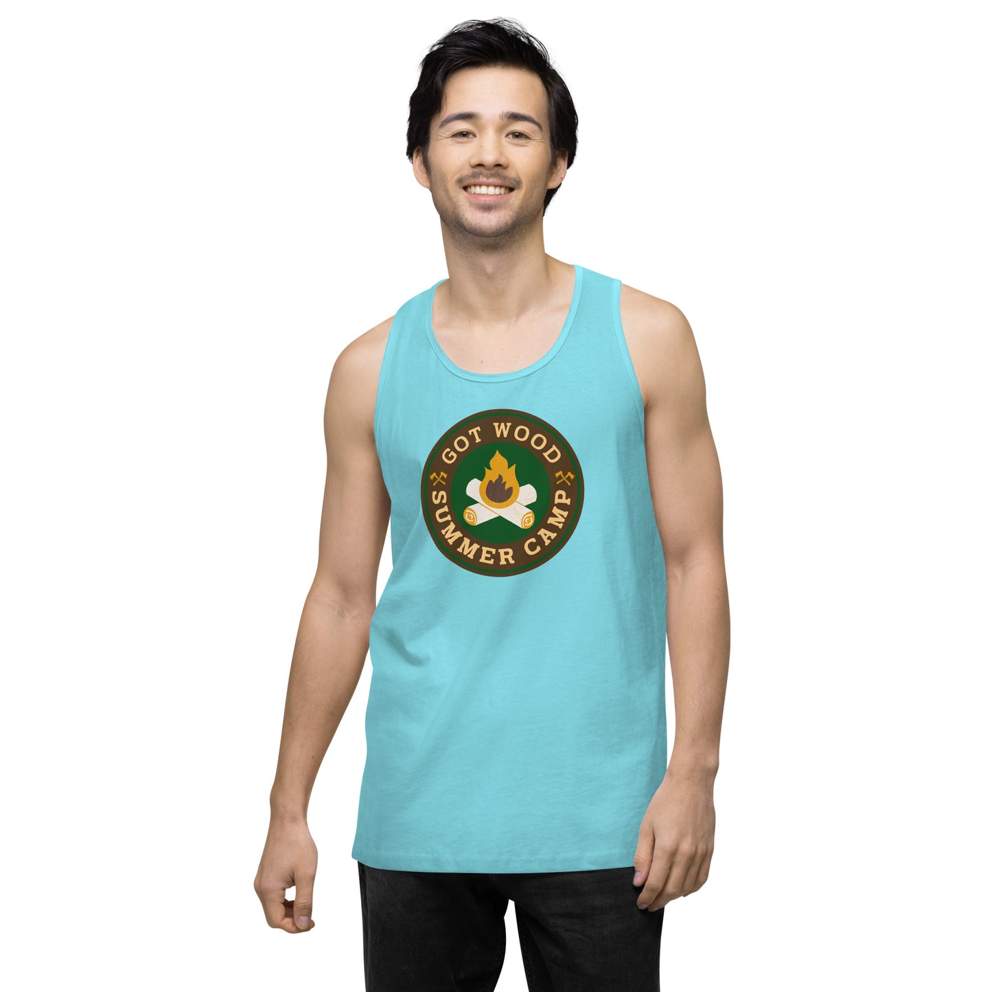 Got Wood Summer Camp - Men’s premium tank top