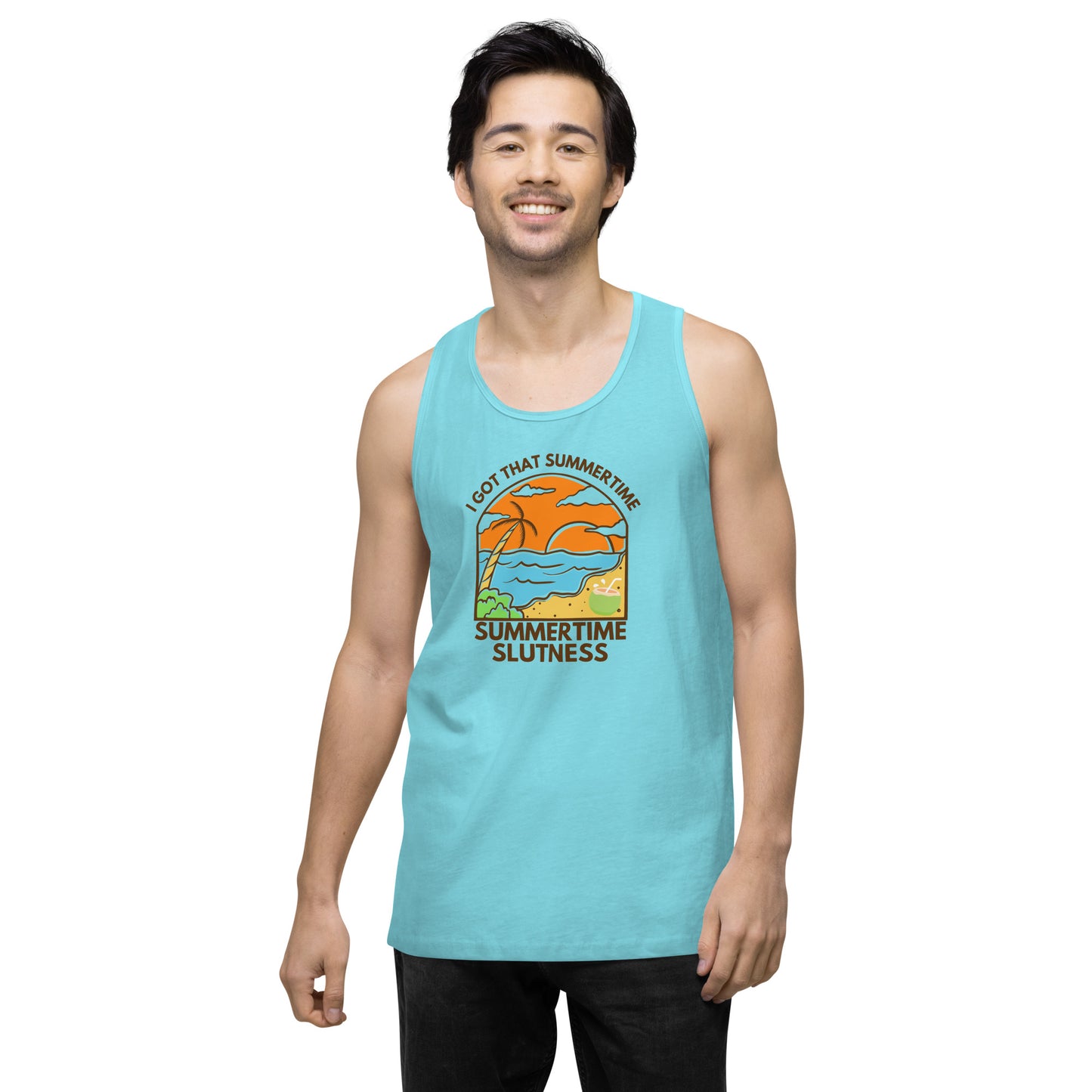 Got That Summertime, Summertime Slutness - Men’s premium tank top