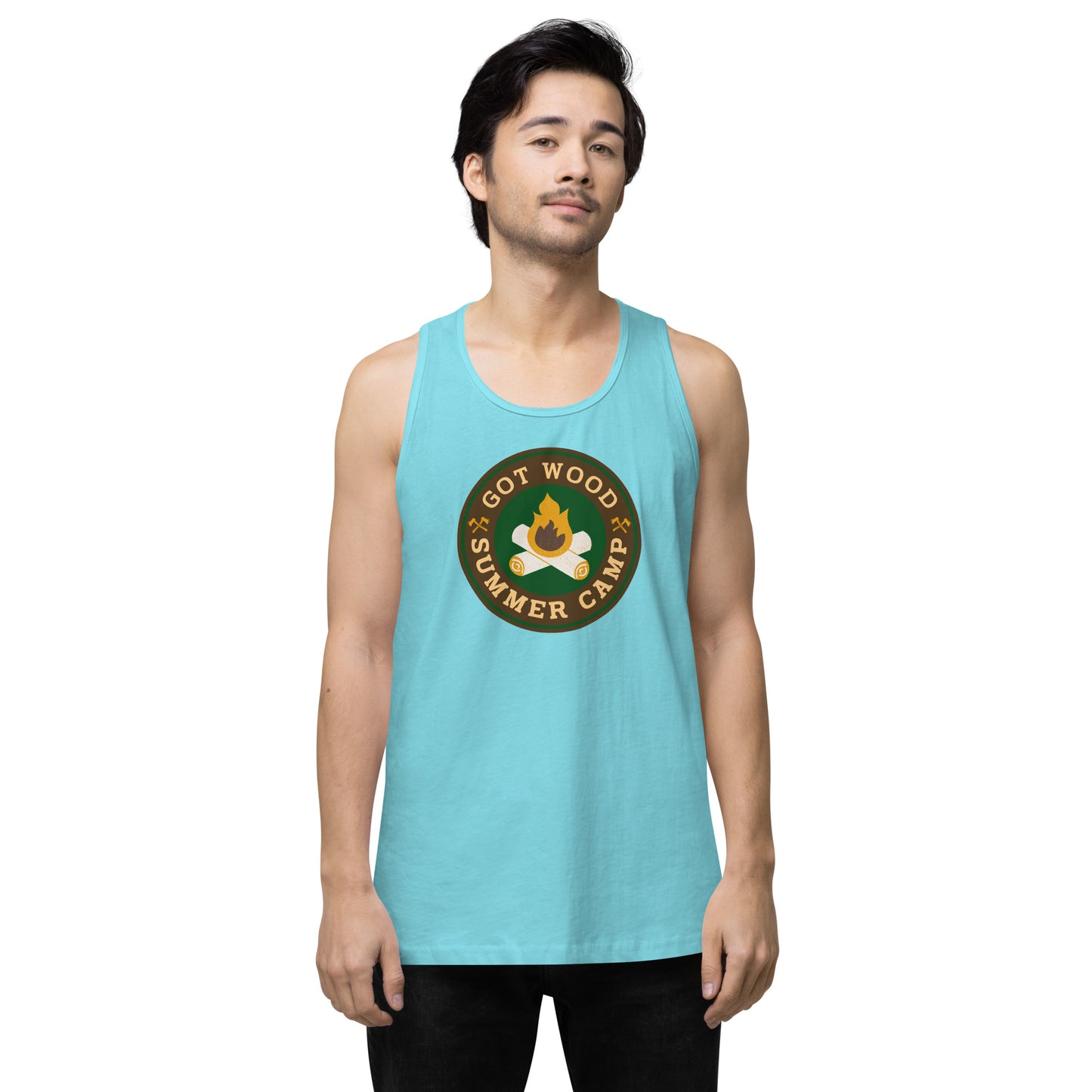 Got Wood Summer Camp - Men’s premium tank top