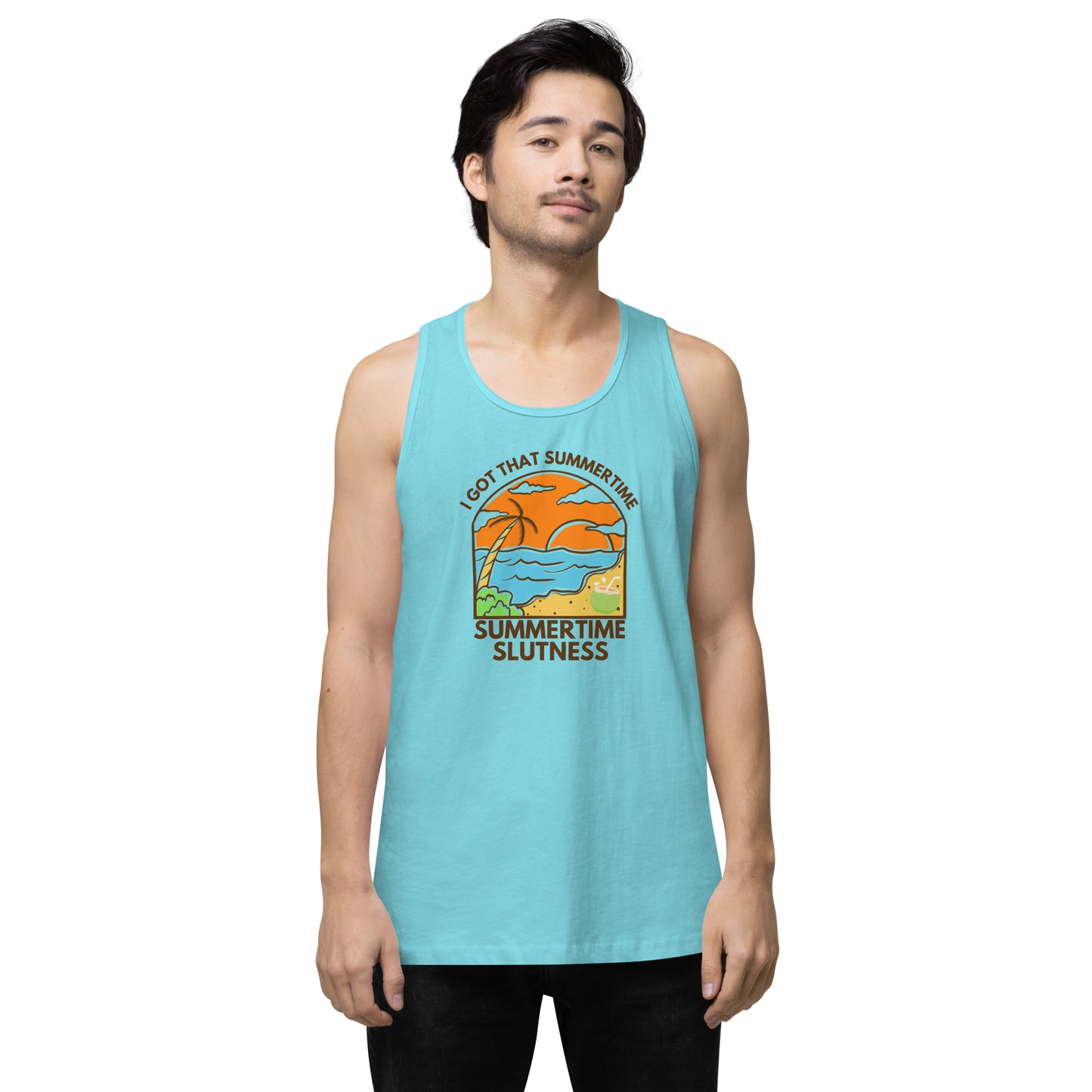 Got That Summertime, Summertime Slutness - Men’s premium tank top