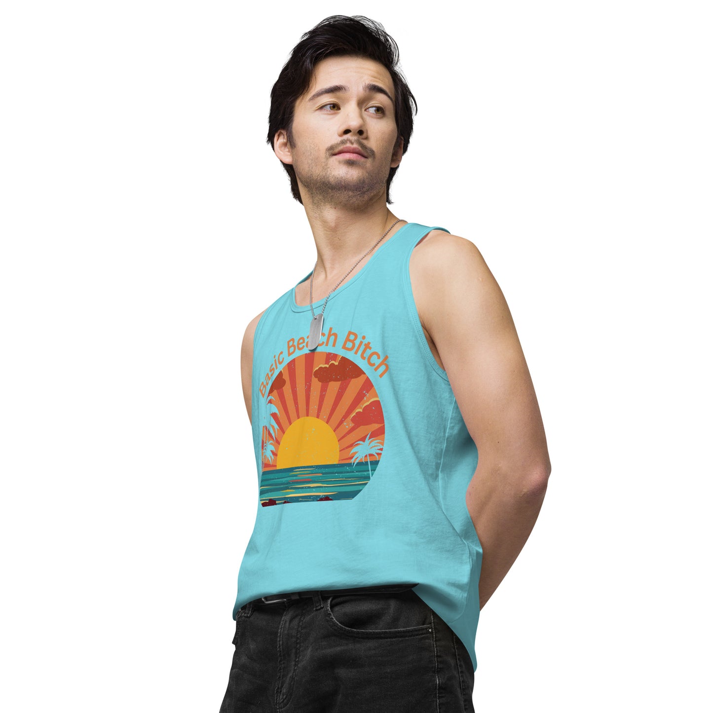 Basic Beach Bitch - Men’s premium tank top