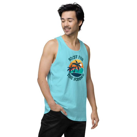 Slut For The Summer - Men’s premium tank top