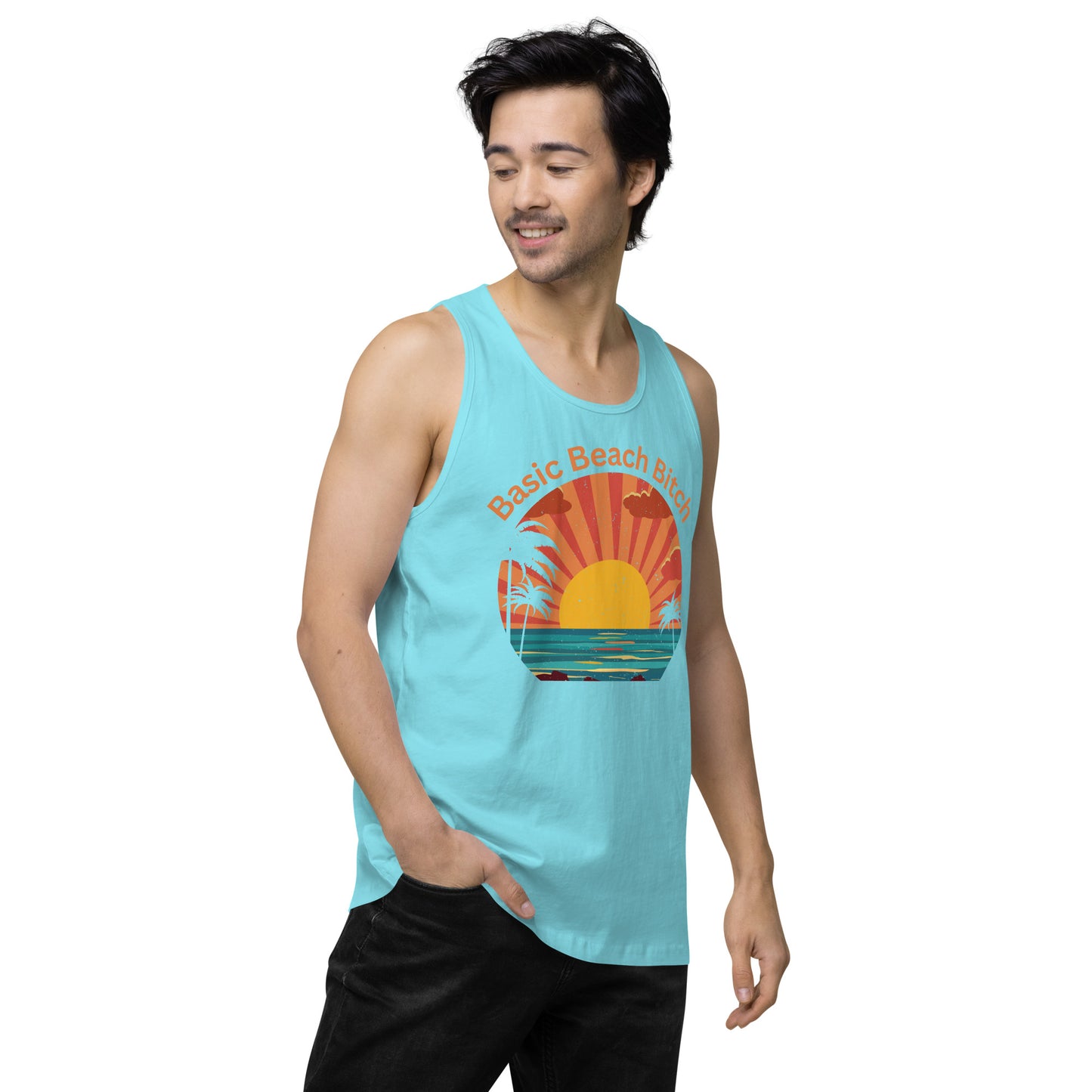 Basic Beach Bitch - Men’s premium tank top