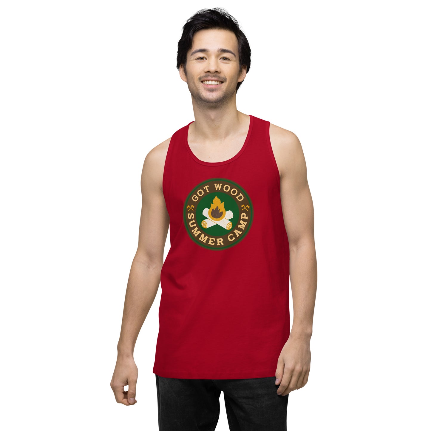 Got Wood Summer Camp - Men’s premium tank top