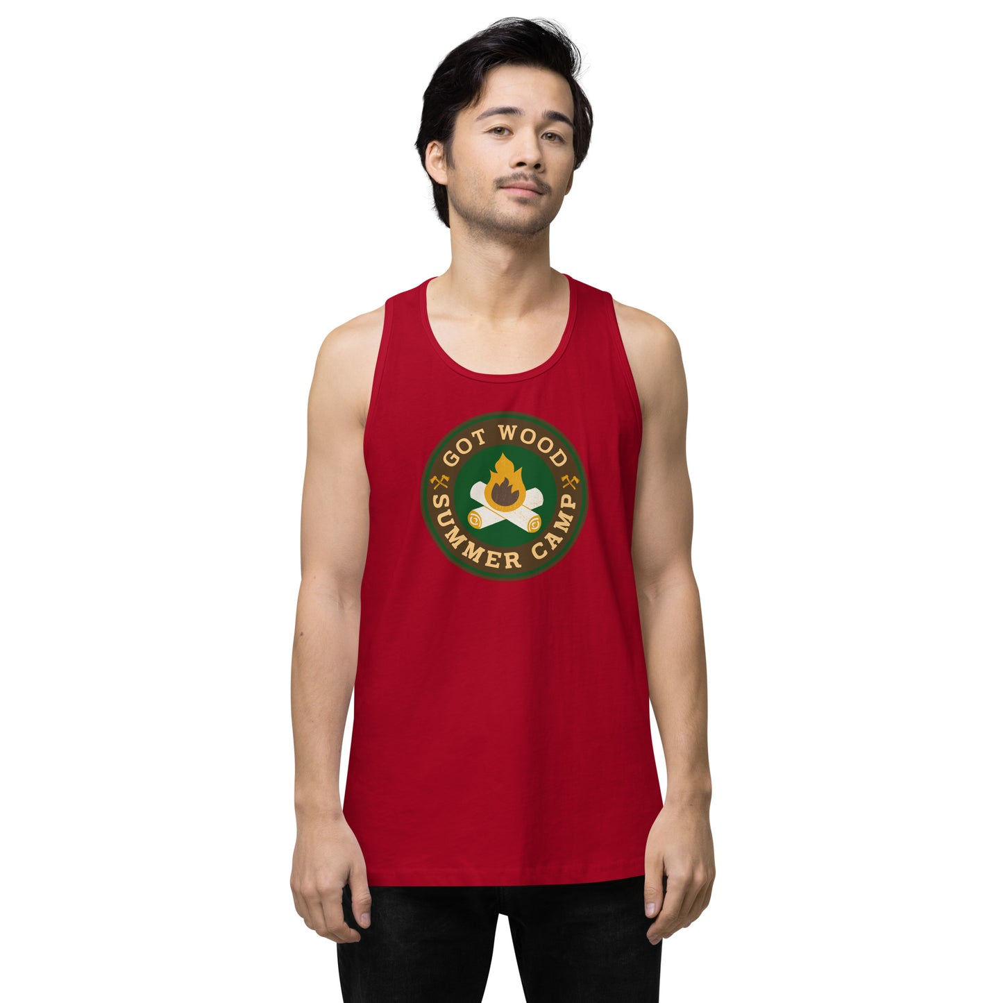 Got Wood Summer Camp - Men’s premium tank top