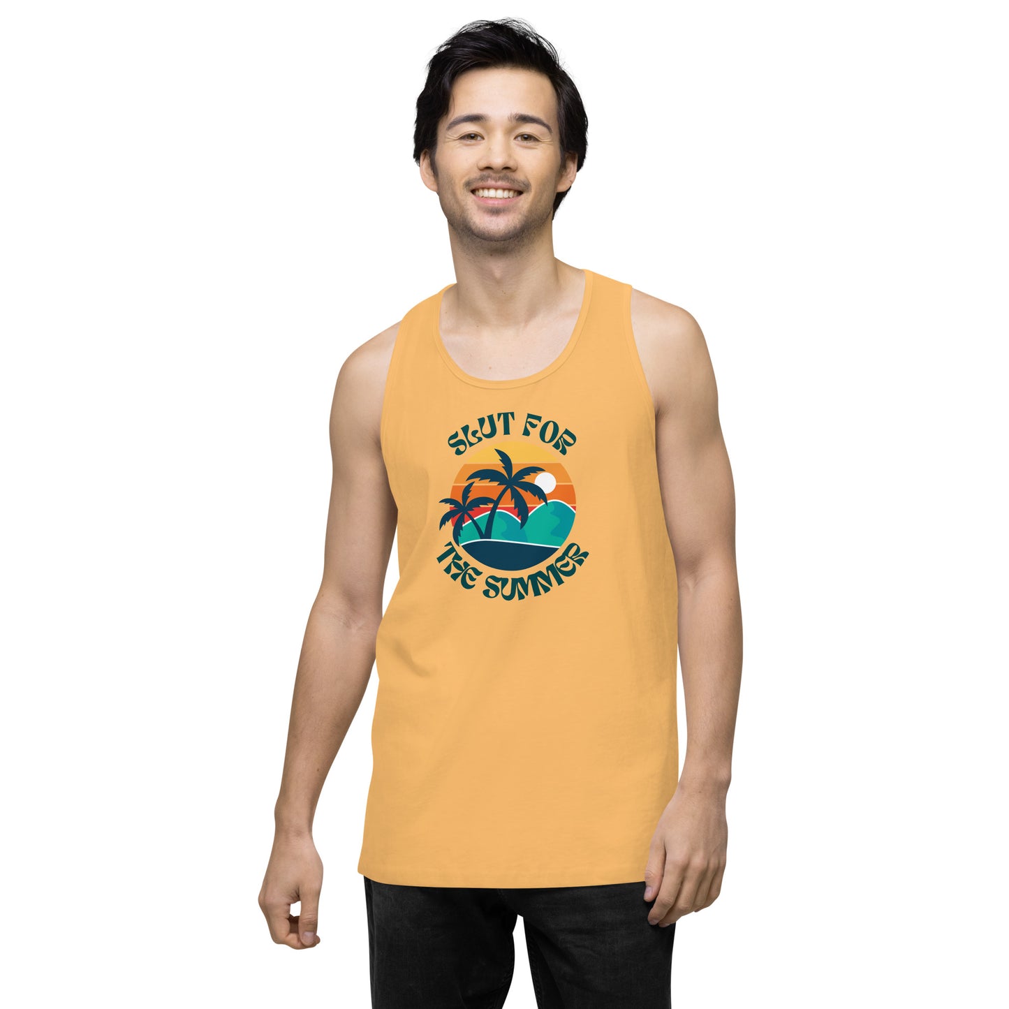 Slut For The Summer - Men’s premium tank top