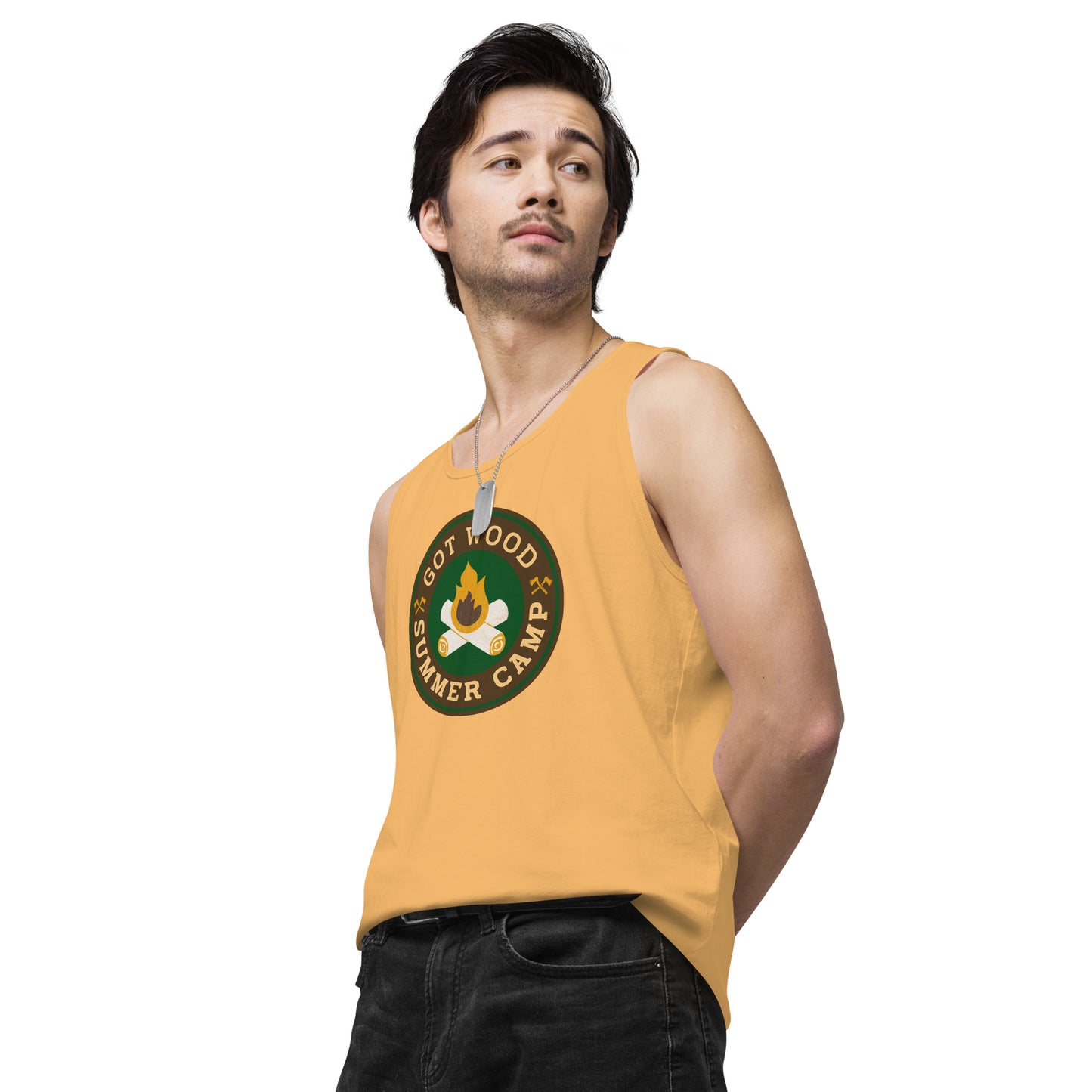 Got Wood Summer Camp - Men’s premium tank top