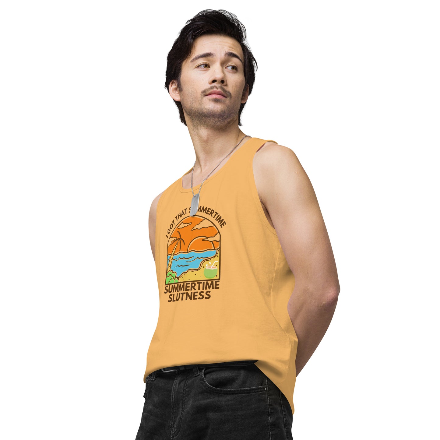 Got That Summertime, Summertime Slutness - Men’s premium tank top