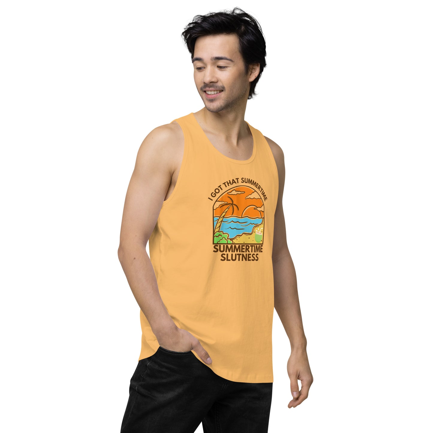 Got That Summertime, Summertime Slutness - Men’s premium tank top