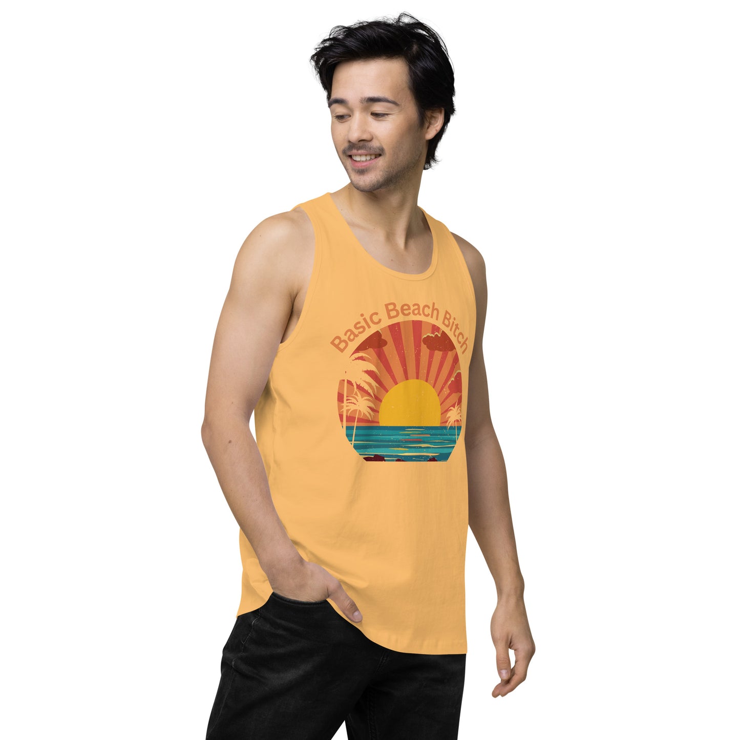 Basic Beach Bitch - Men’s premium tank top