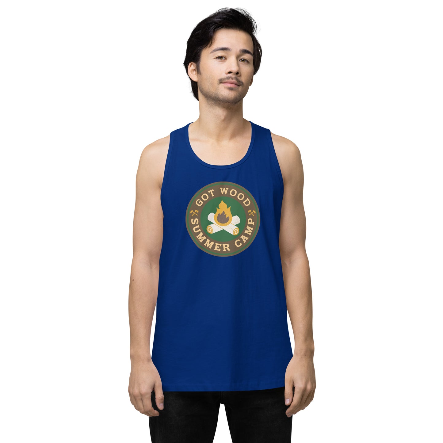 Got Wood Summer Camp - Men’s premium tank top