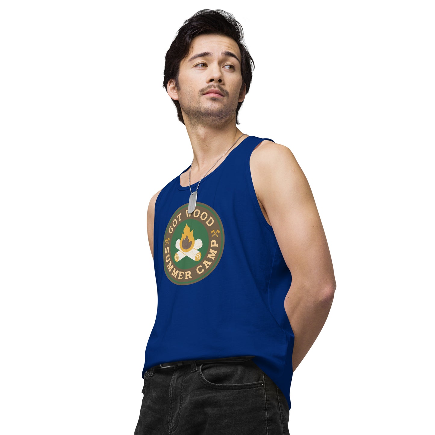 Got Wood Summer Camp - Men’s premium tank top