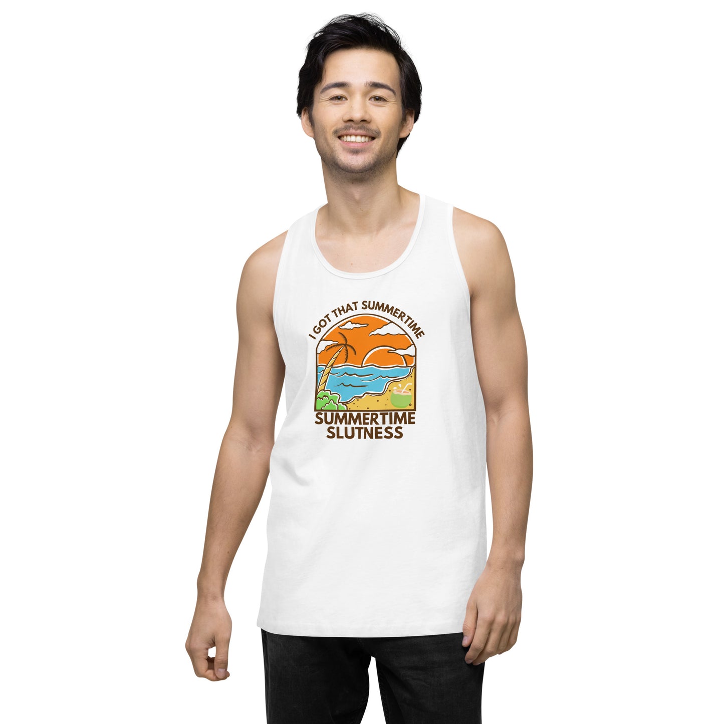 Got That Summertime, Summertime Slutness - Men’s premium tank top