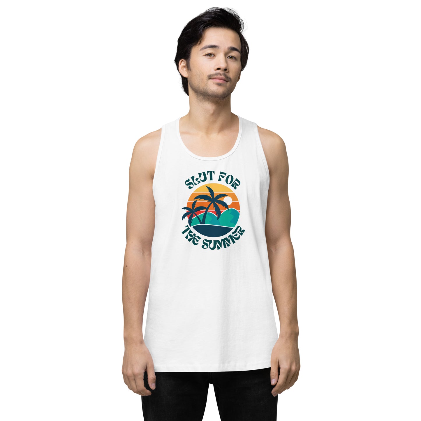 Slut For The Summer - Men’s premium tank top