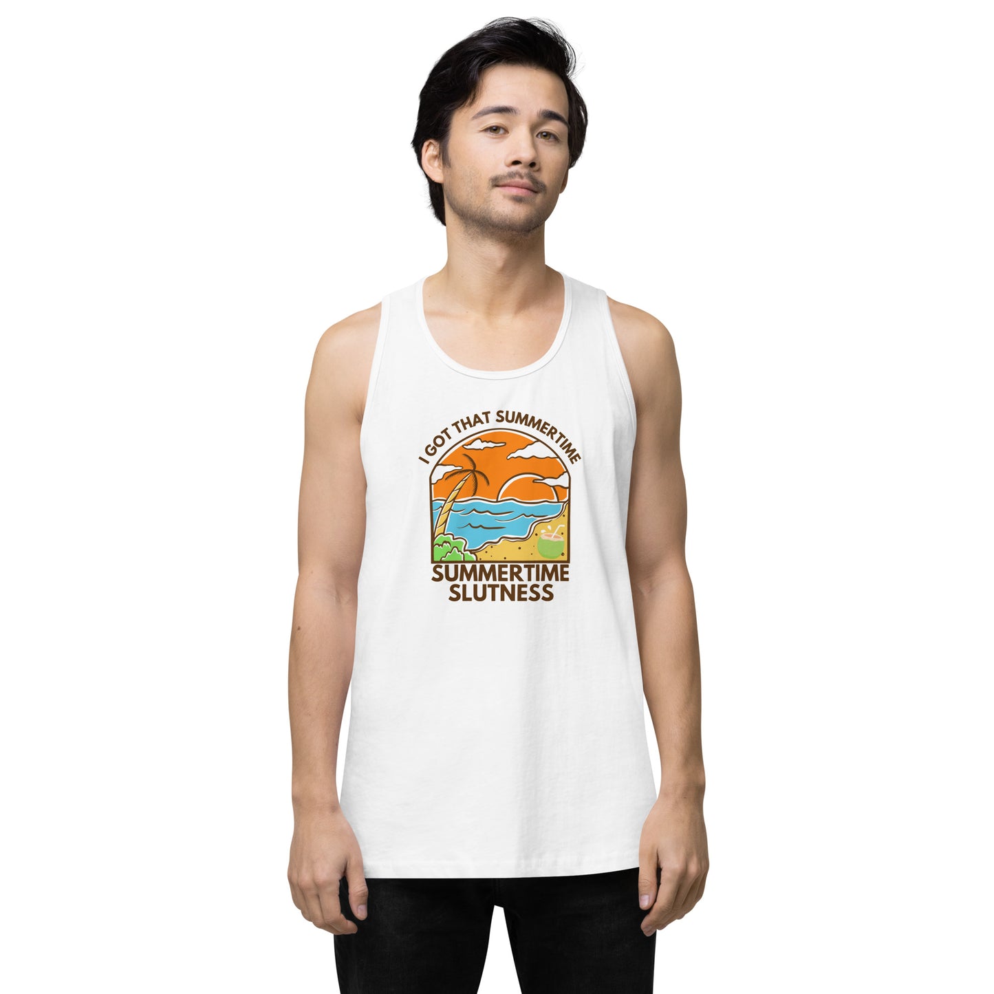 Got That Summertime, Summertime Slutness - Men’s premium tank top