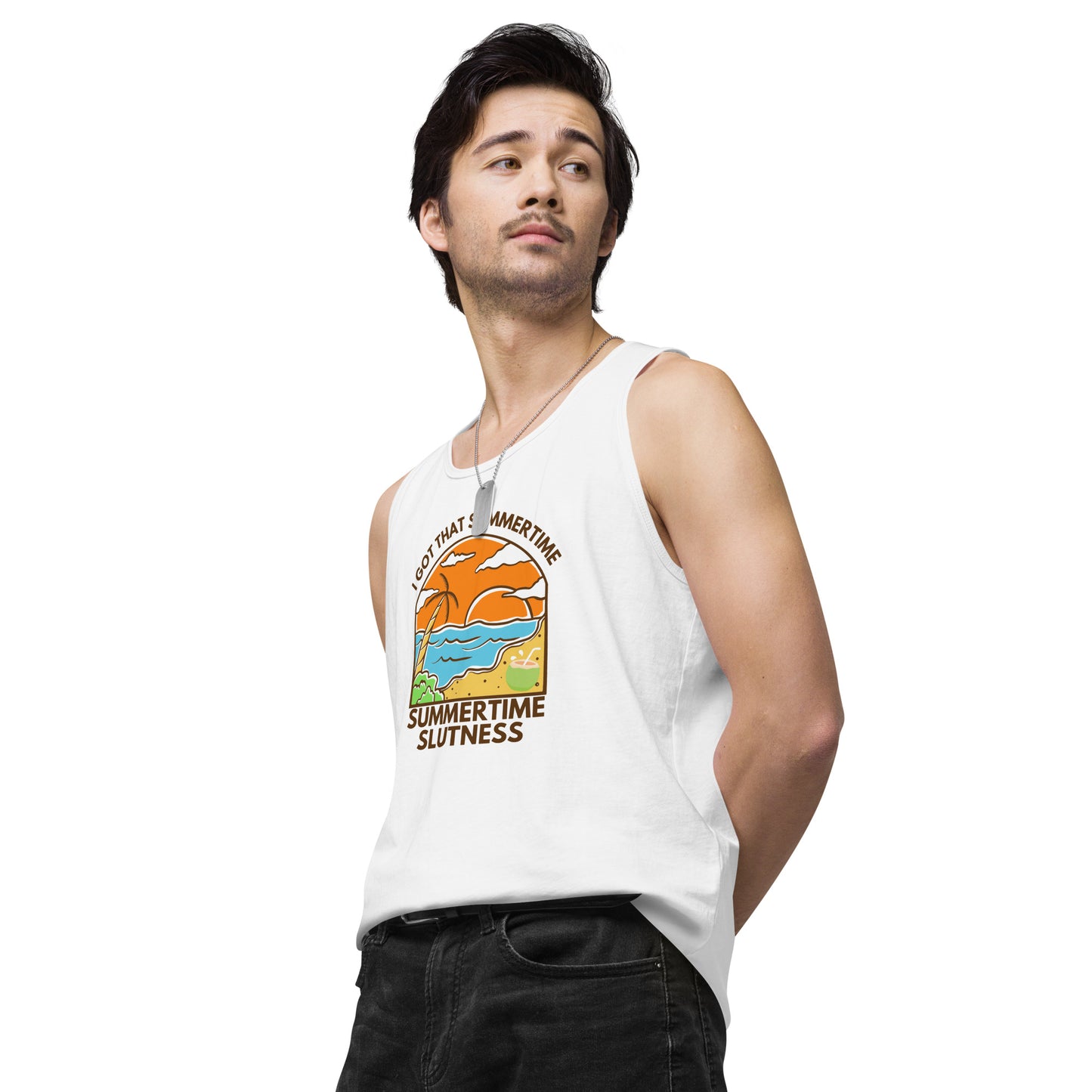 Got That Summertime, Summertime Slutness - Men’s premium tank top