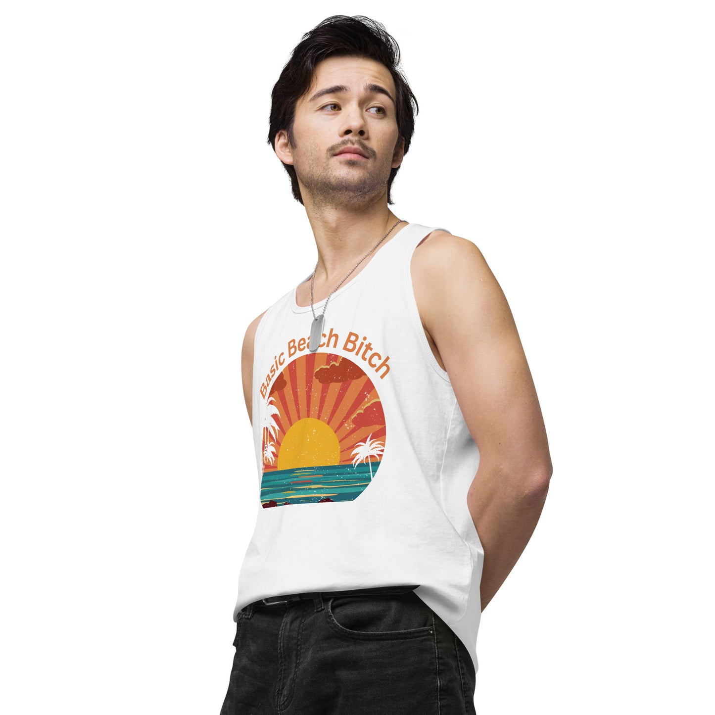 Basic Beach Bitch - Men’s premium tank top