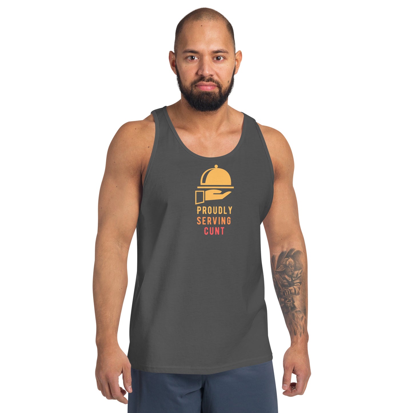 Proudly Serving Cunt - Men's Tank Top