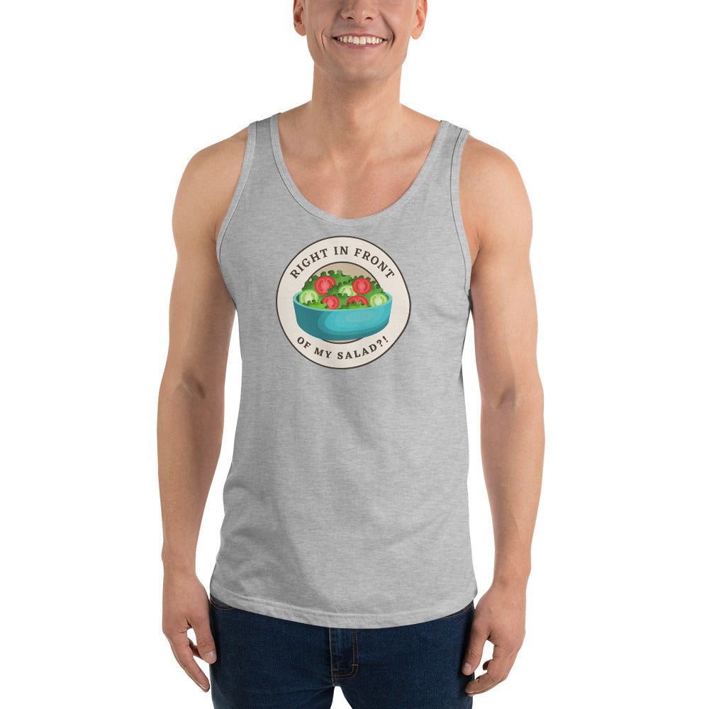 Right In Front Of My Salad?! - Men's Tank Top