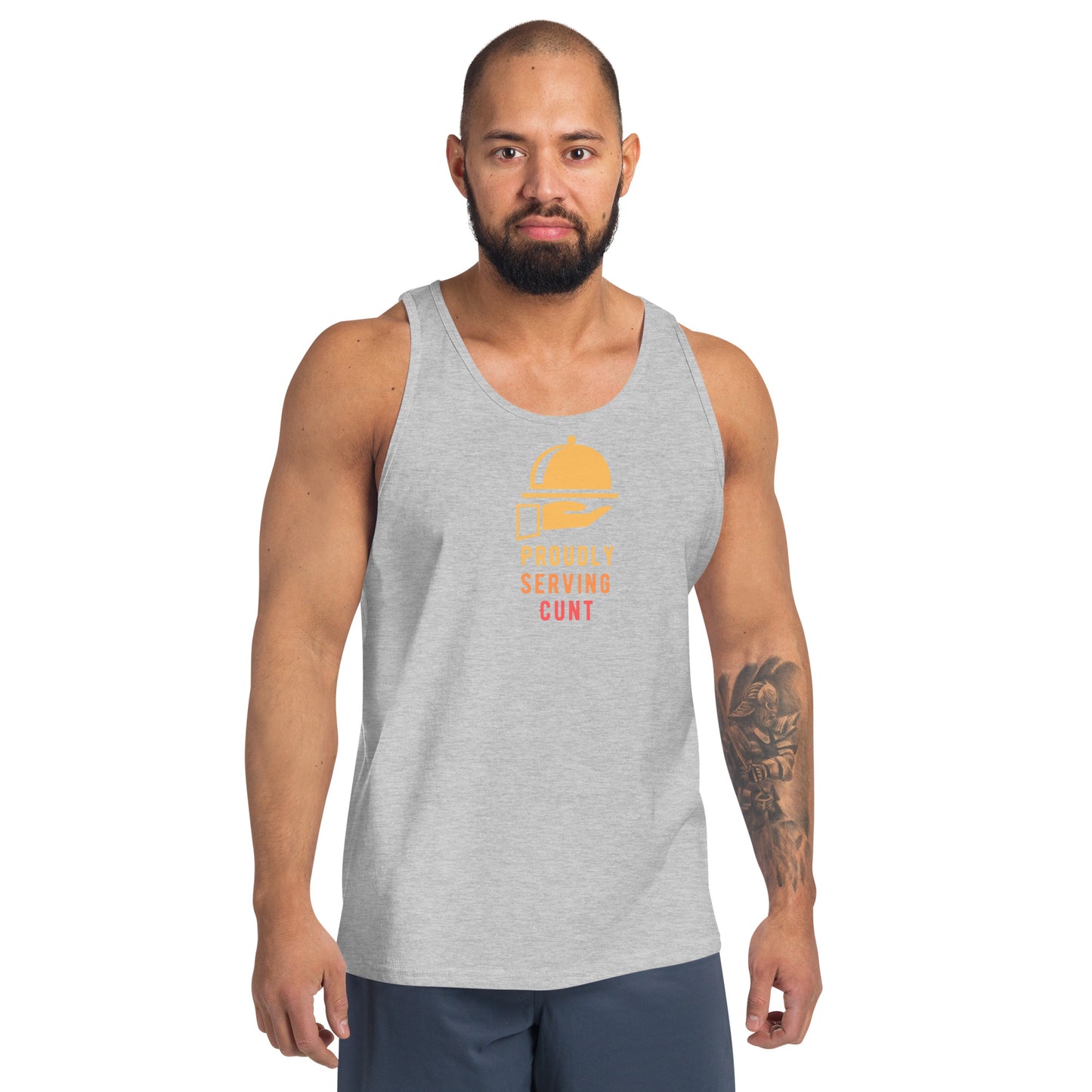 Proudly Serving Cunt - Men's Tank Top