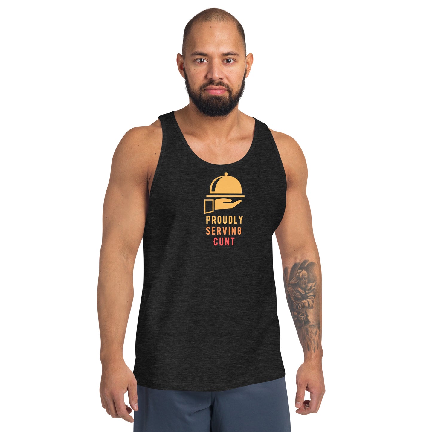 Proudly Serving Cunt - Men's Tank Top