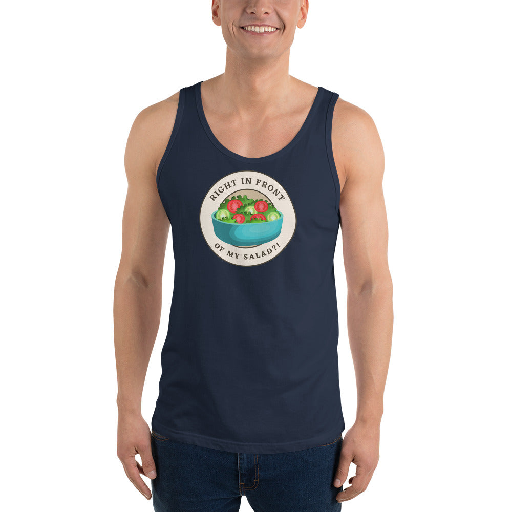 Right In Front Of My Salad?! - Men's Tank Top