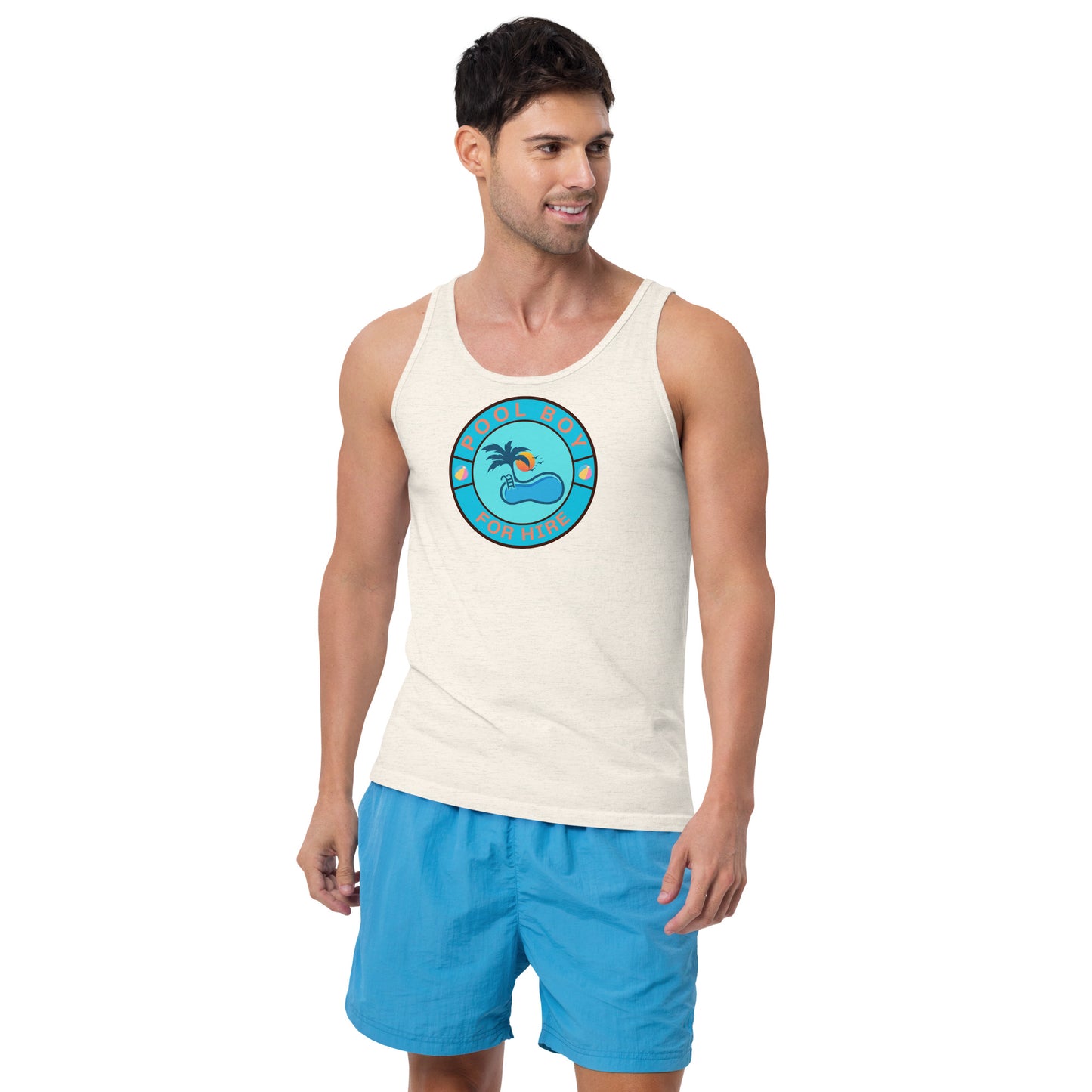 Pool Boy For Hire - Men's Tank Top