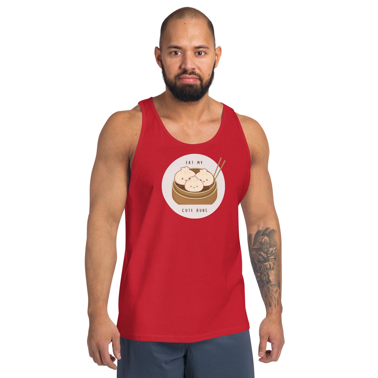 Eat My Cute Buns - Men's Tank Top