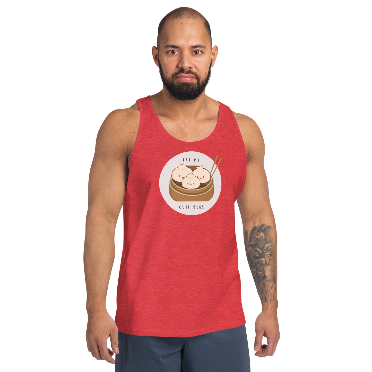 Eat My Cute Buns - Men's Tank Top