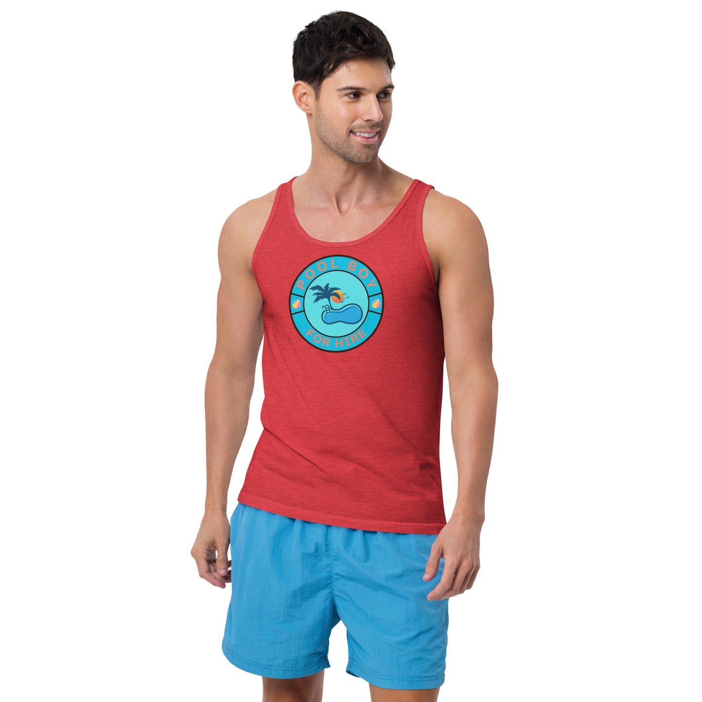 Pool Boy For Hire - Men's Tank Top