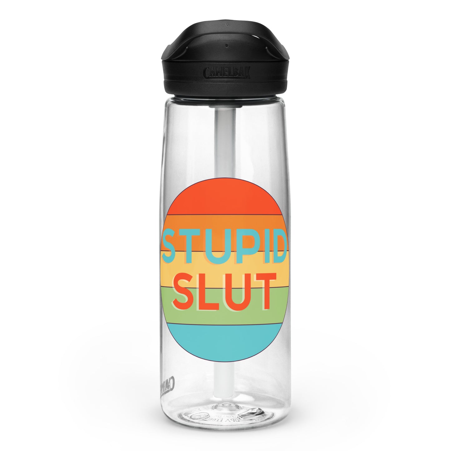 Stupid Slut - Sports water bottle