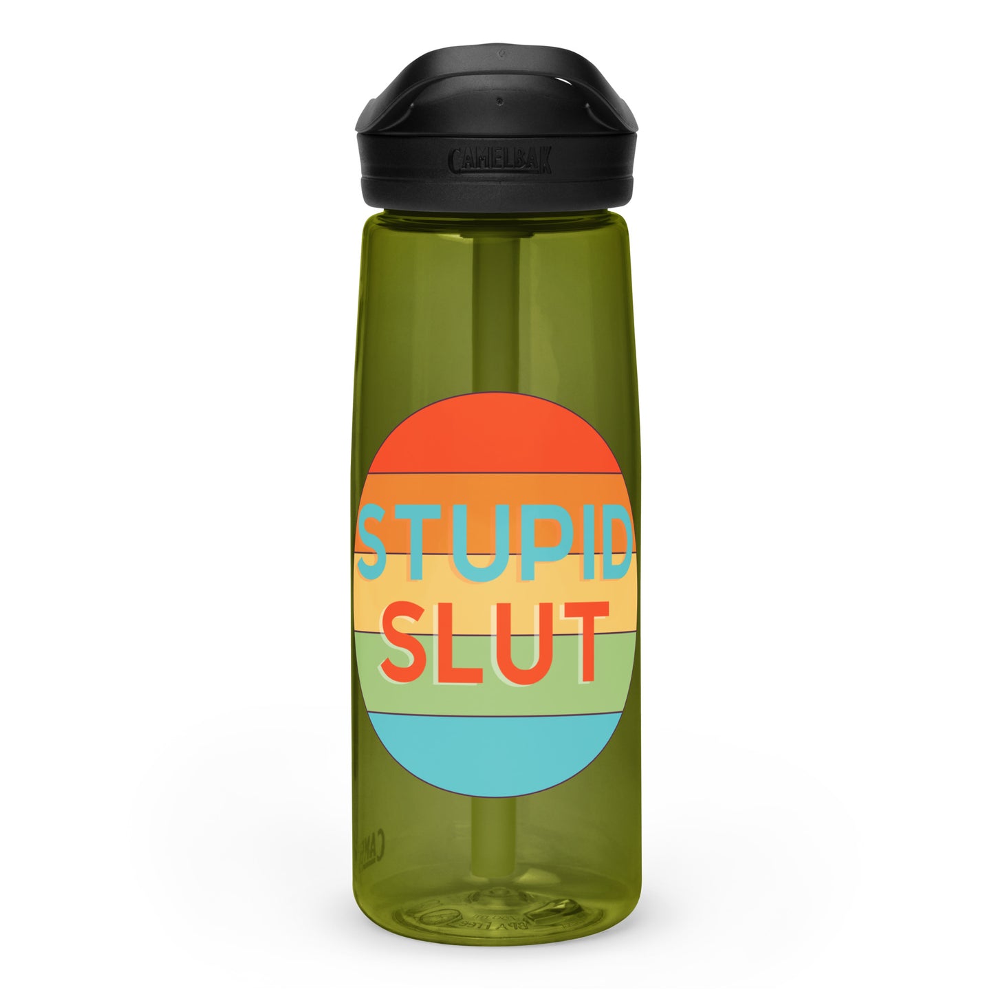 Stupid Slut - Sports water bottle