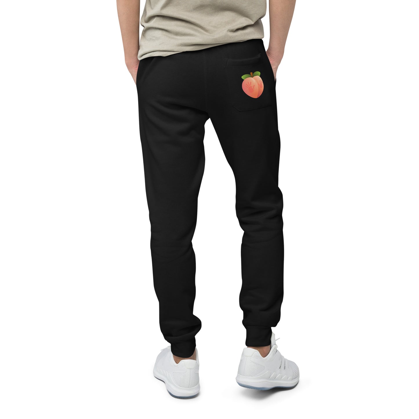 Spanked Peach - Unisex fleece sweatpants