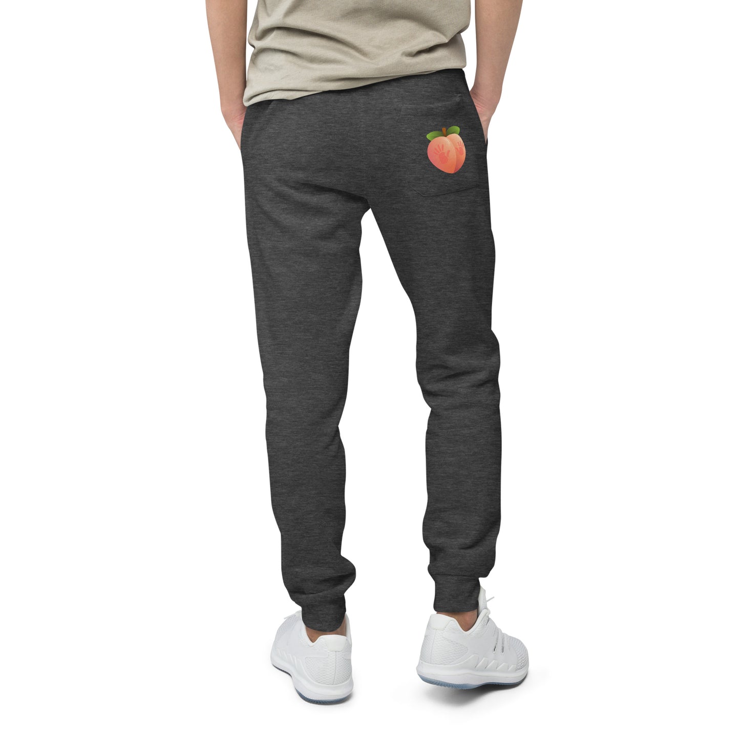 Spanked Peach - Unisex fleece sweatpants