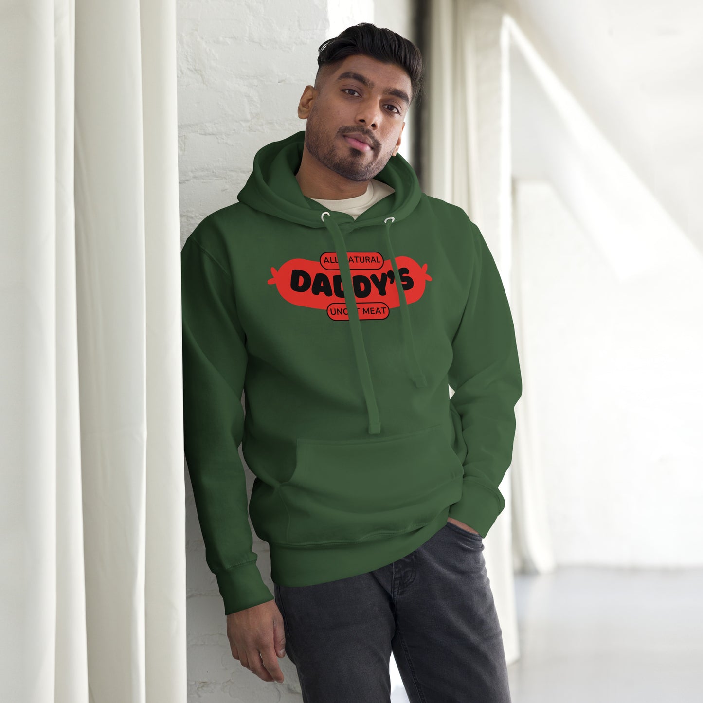 All Natural Daddy's Uncut Meat -Unisex Hoodie