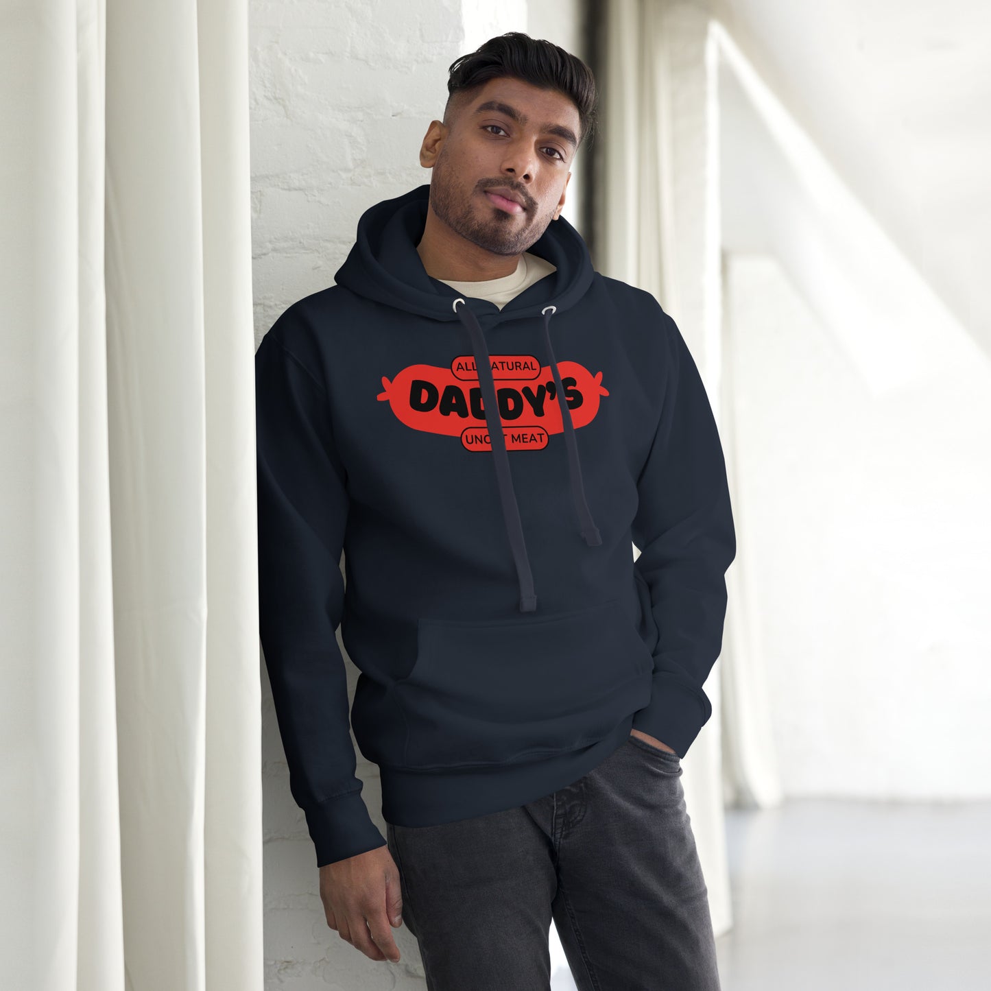 All Natural Daddy's Uncut Meat -Unisex Hoodie