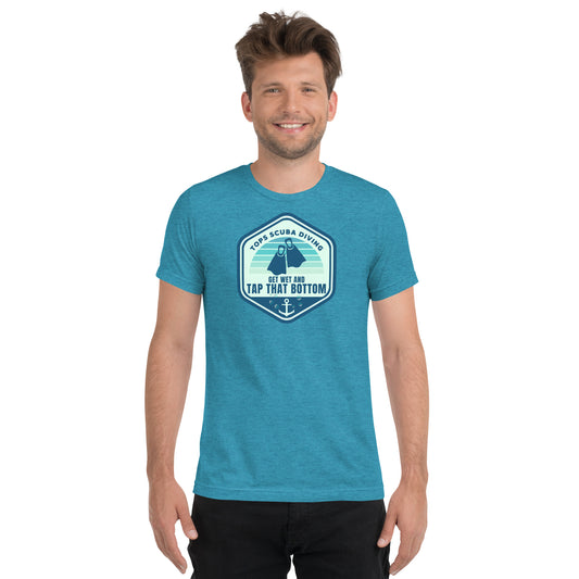 Tops Scuba Diving Get Wet And Tap That Bottom - Short sleeve t-shirt