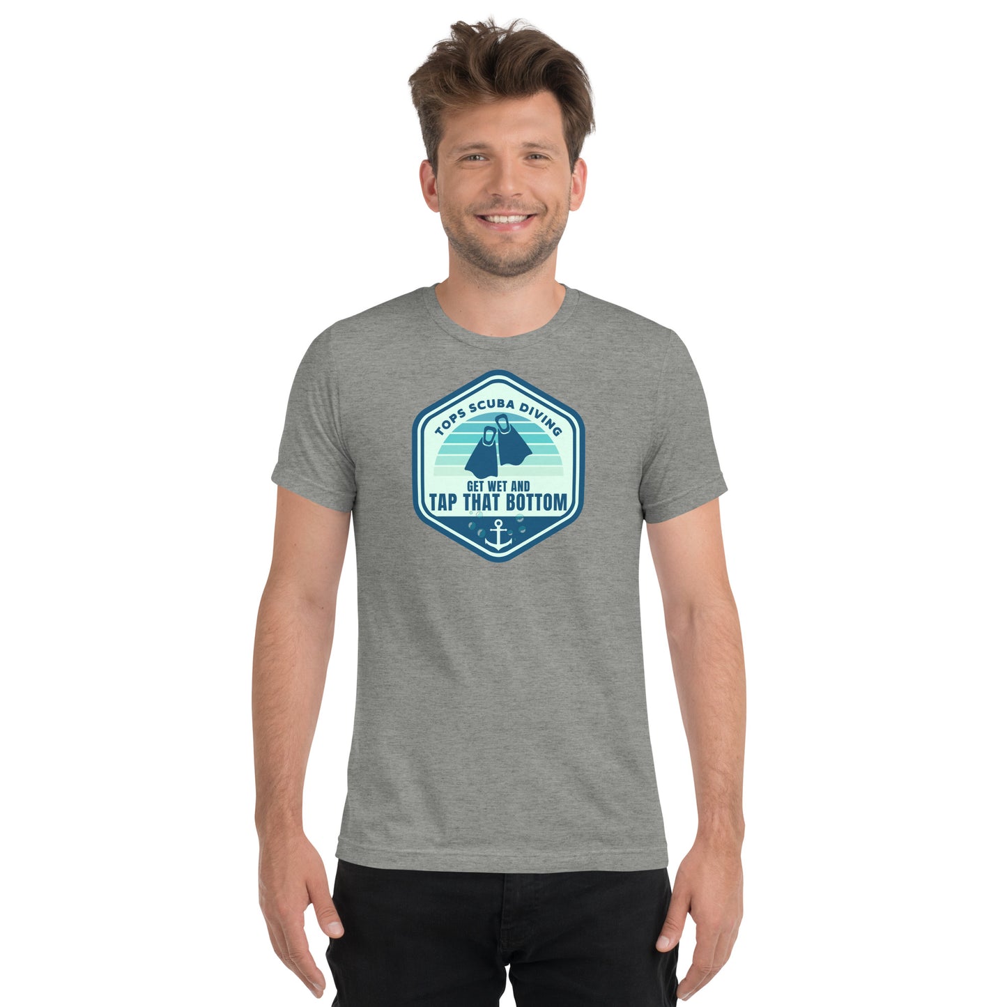 Tops Scuba Diving Get Wet And Tap That Bottom - Short sleeve t-shirt