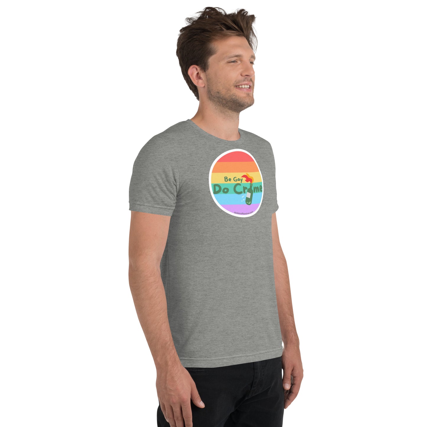 Be Gay Do Crime - Short sleeve t-shirt