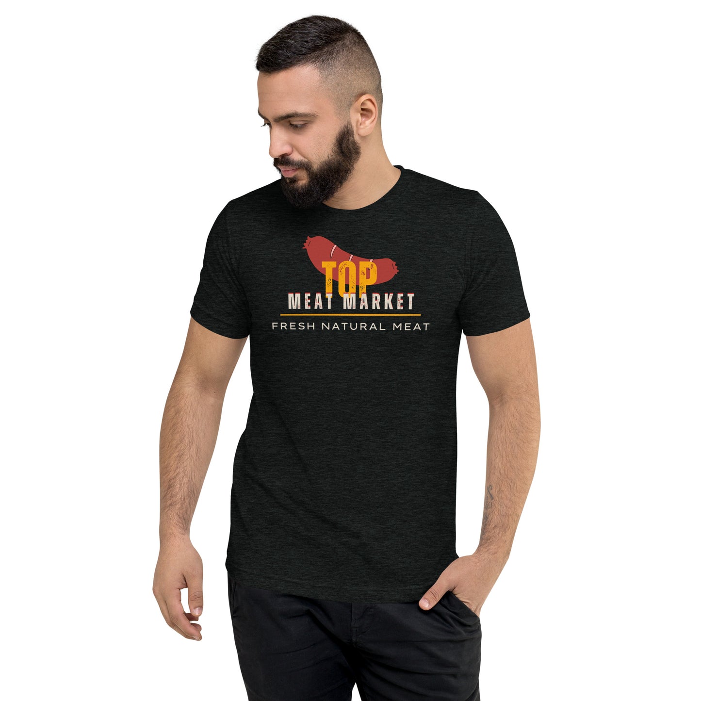 Top Meat Market Fresh Natural Meat - Short sleeve t-shirt