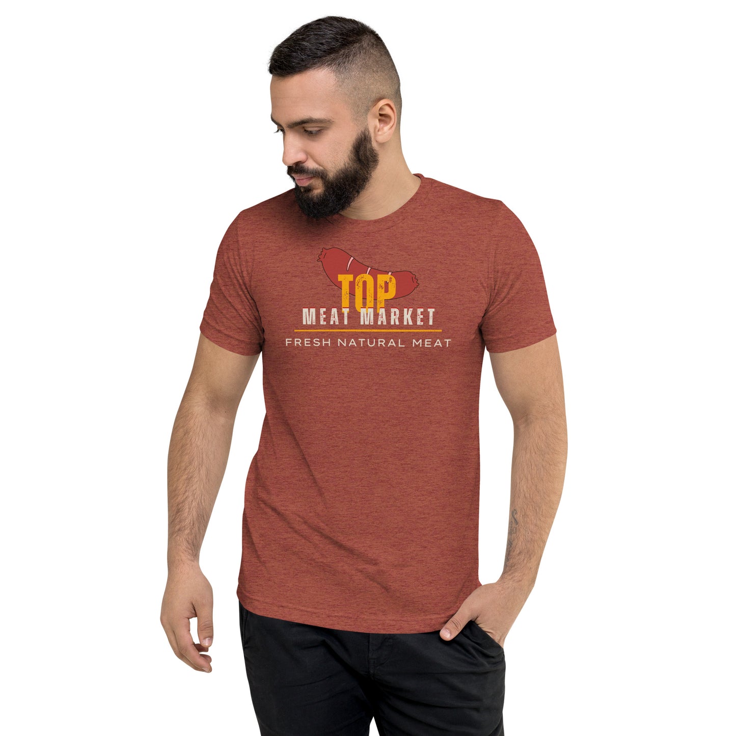 Top Meat Market Fresh Natural Meat - Short sleeve t-shirt