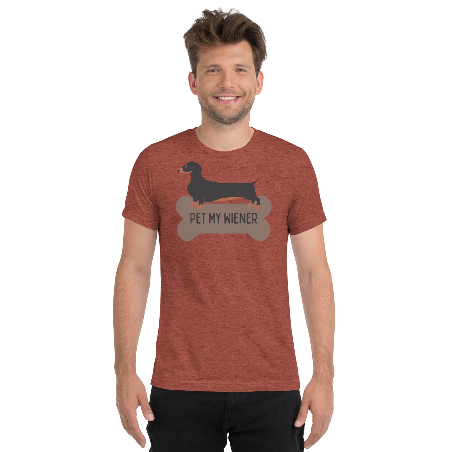 Pet my Wiener - Short sleeve t-shirt