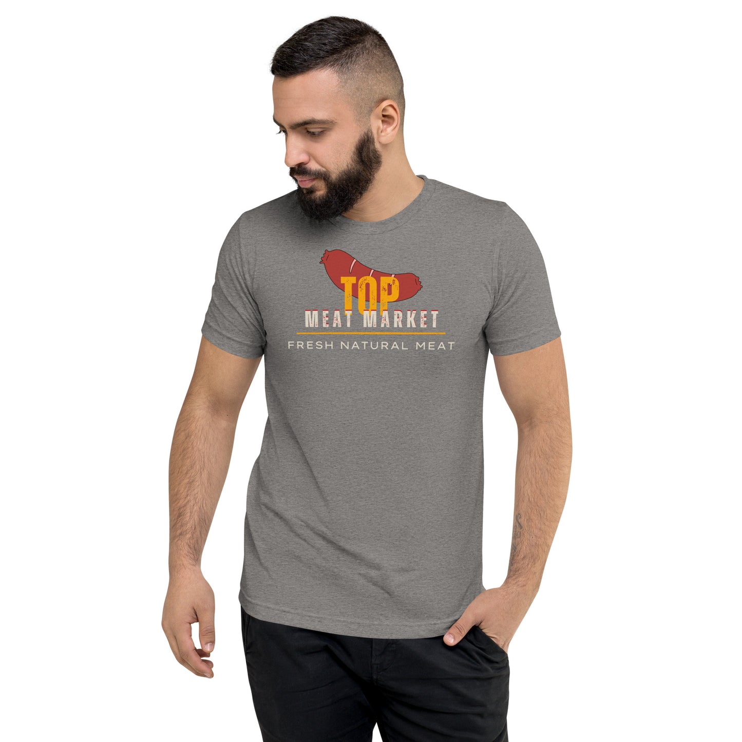 Top Meat Market Fresh Natural Meat - Short sleeve t-shirt