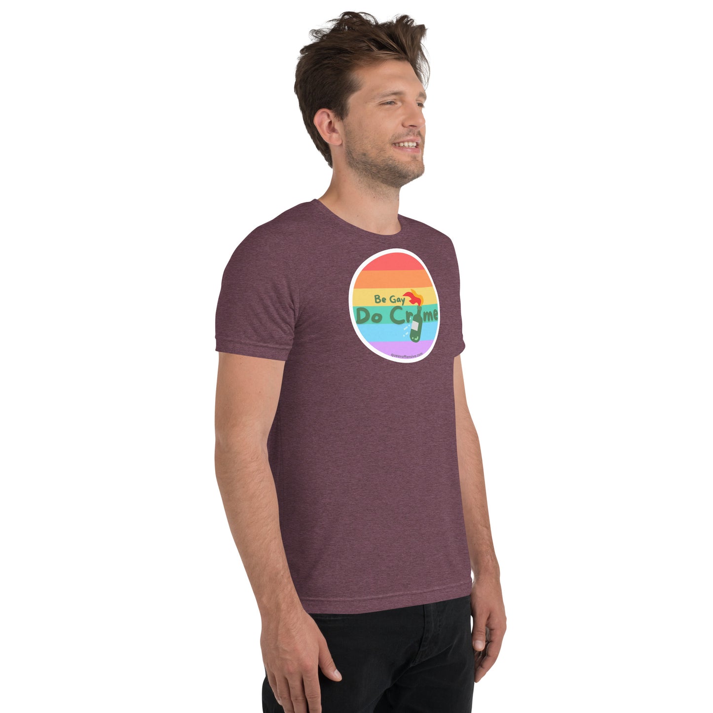 Be Gay Do Crime - Short sleeve t-shirt