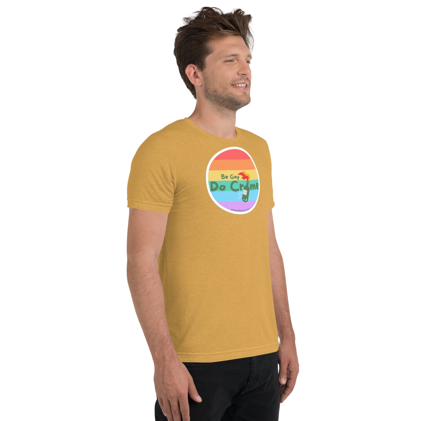 Be Gay Do Crime - Short sleeve t-shirt