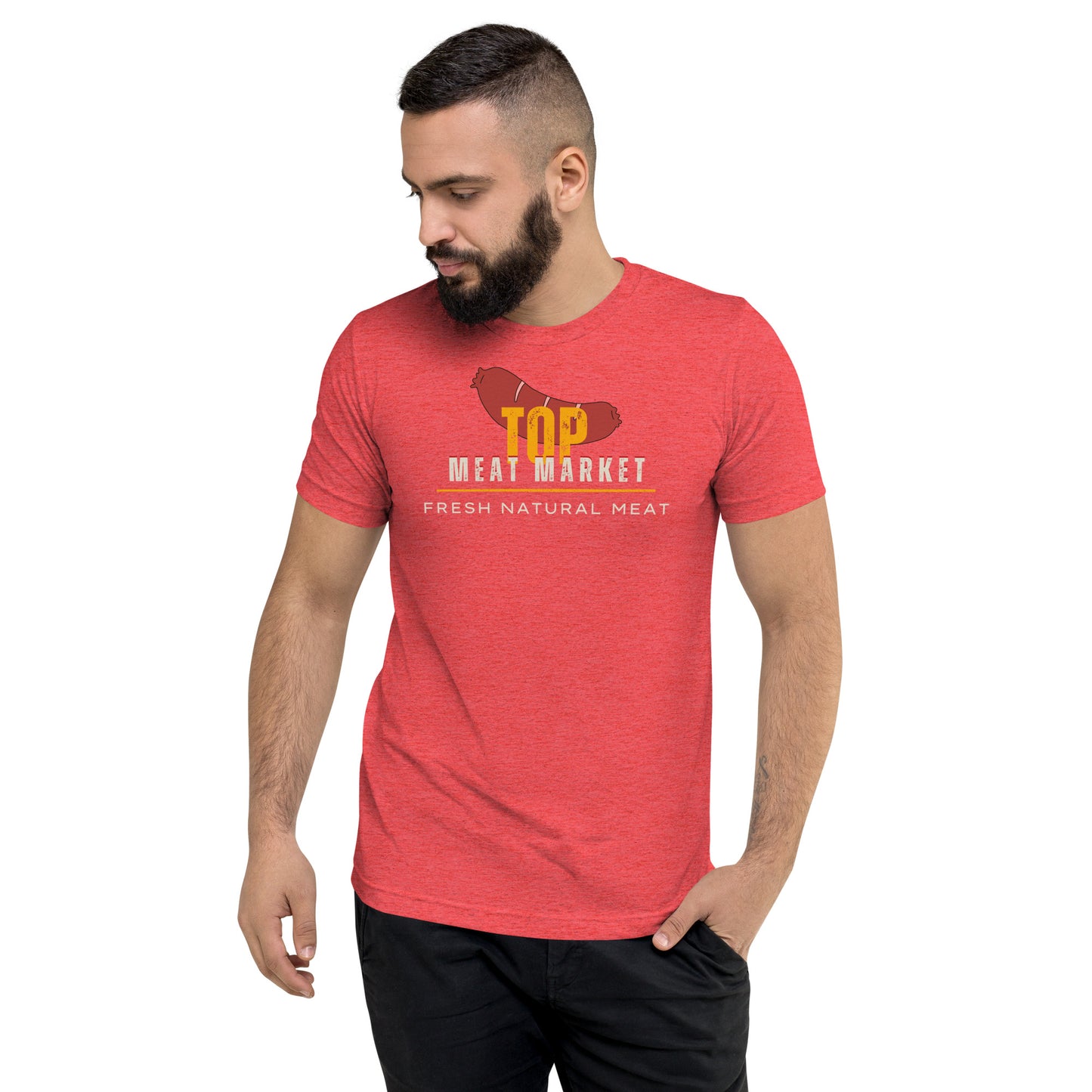 Top Meat Market Fresh Natural Meat - Short sleeve t-shirt