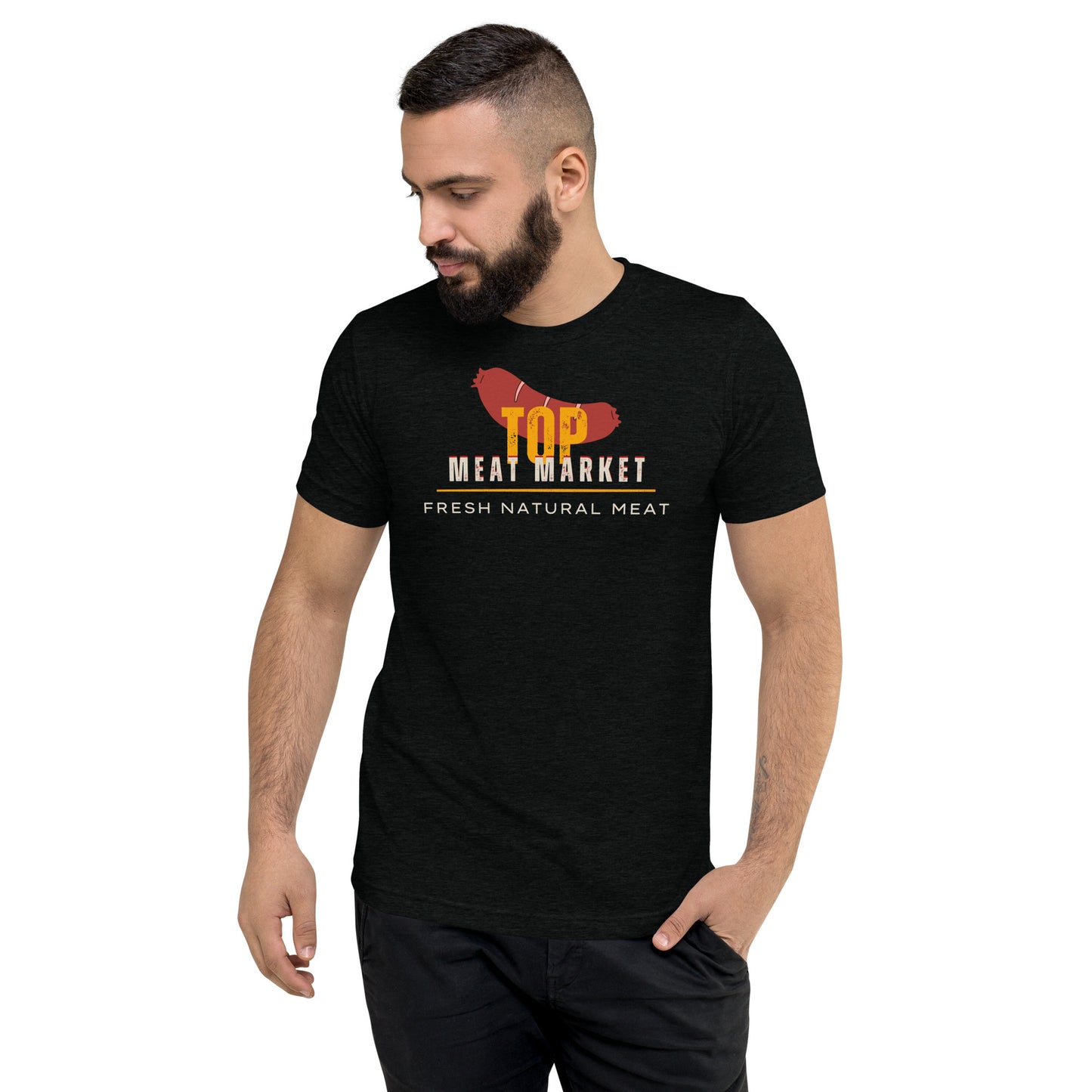 Top Meat Market Fresh Natural Meat - Short sleeve t-shirt