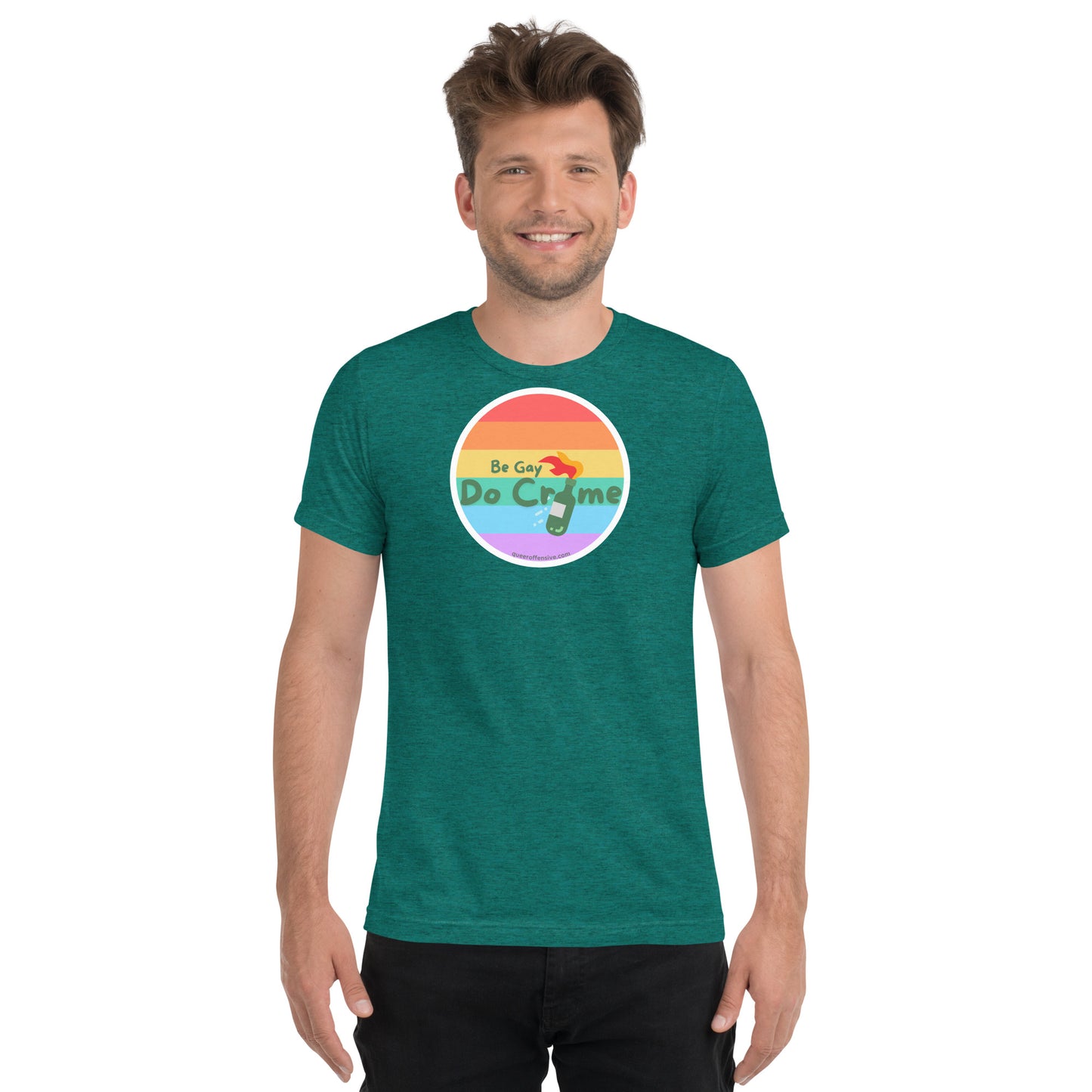 Be Gay Do Crime - Short sleeve t-shirt