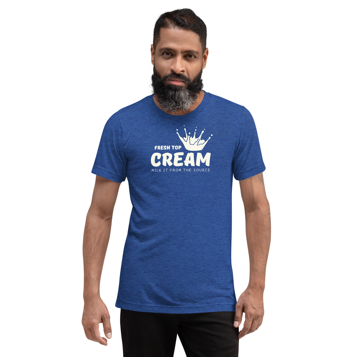 Fresh Top Cream Milk It From The Source - Short sleeve t-shirt