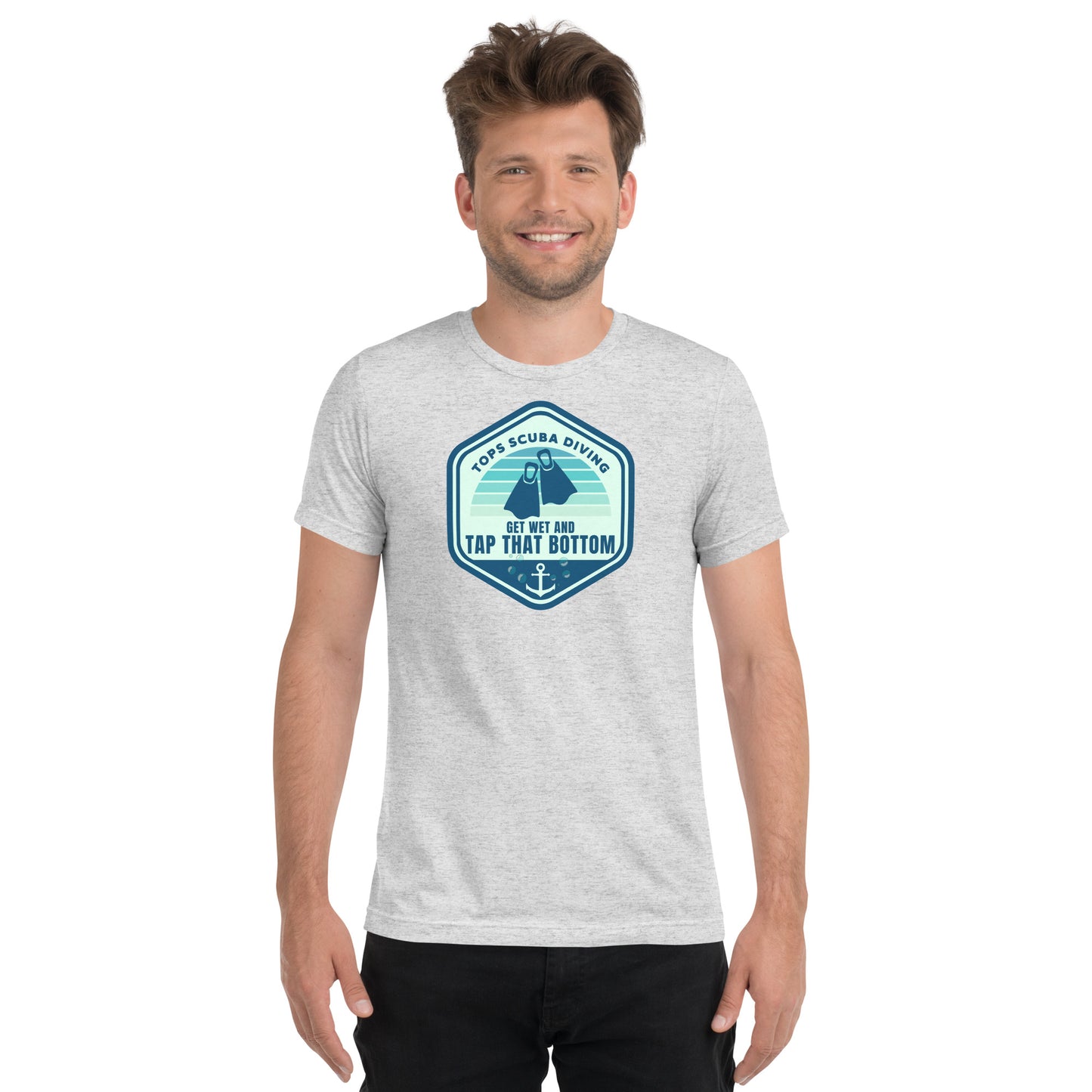 Tops Scuba Diving Get Wet And Tap That Bottom - Short sleeve t-shirt